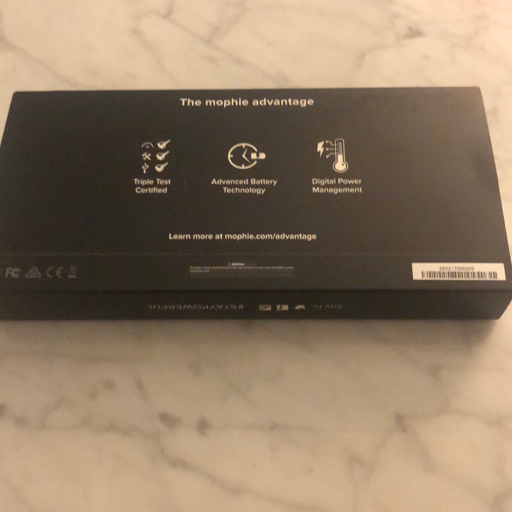 Portable charger- Mophie Encore Plus 20,000
